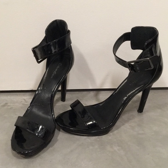 Calvin Klein Shoes - Calvin Klein Patent Leather Heels